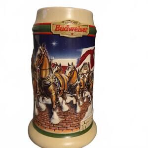 Budweiser Holiday Stein